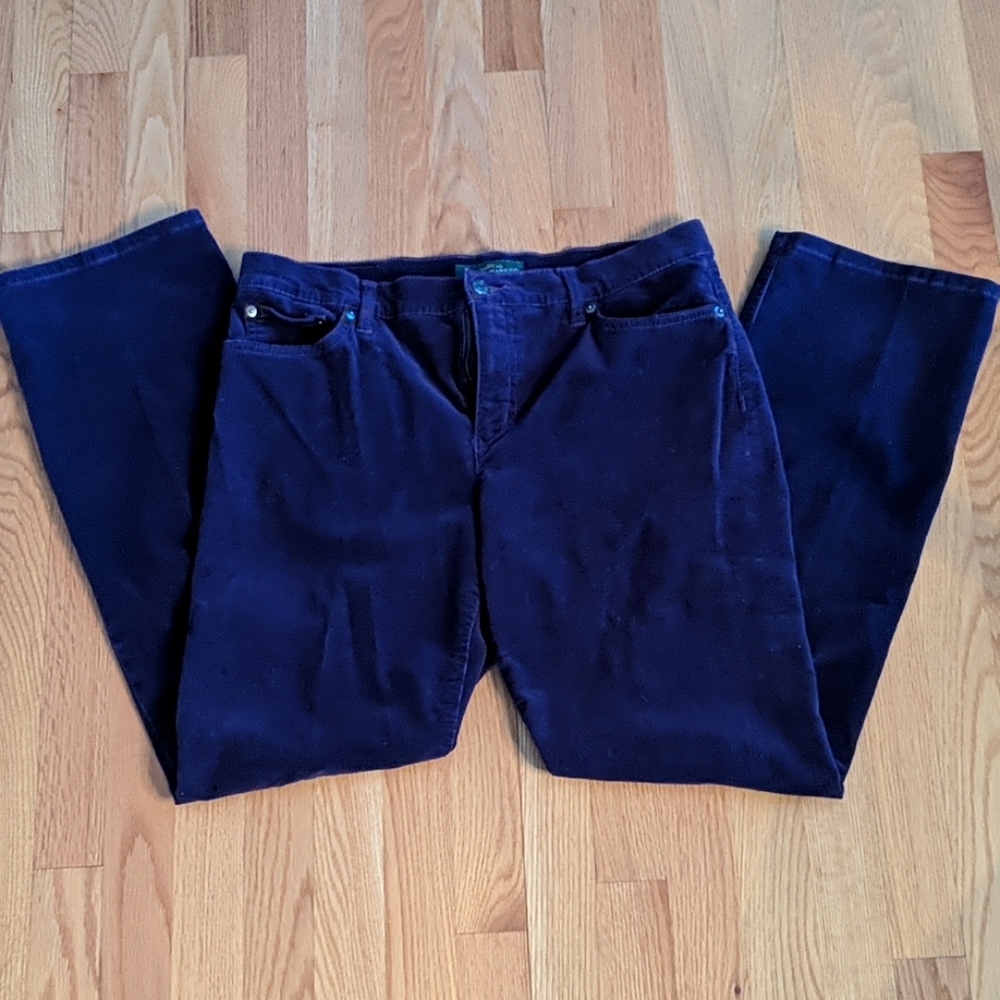 Ralph Lauren Corduroy Purple Pants